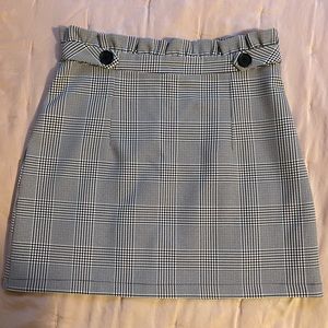 Plaid skirt